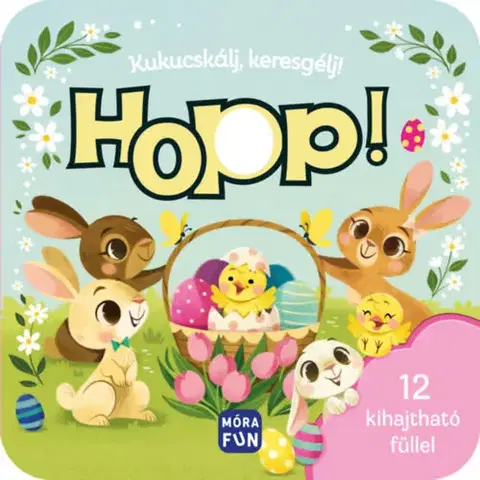 Leporelá, krabičky, puzzle knihy Kukucskálj, keresgélj! - Hopp!