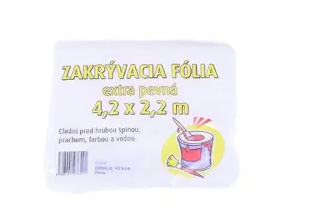 Potravinárske fólie Kinekus Fólia zakrývacia 4,2x2,2m / 307021