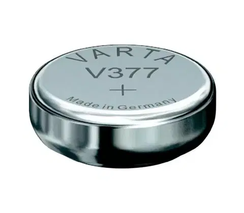 Predlžovacie káble Varta 3771 - 1 ks Striebrooxidová gombíková batéria V377 1,5V 377101111