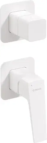 Kúpeľňové batérie DEANTE - Sprchová batéria Blur, biela, skrytá, s rozdeľovacím ventilom BQL_A44P