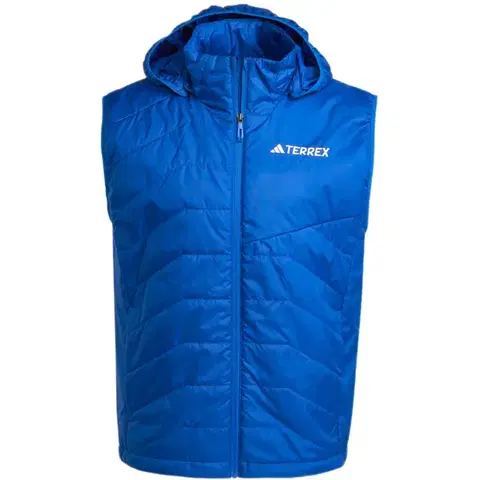 Vesty Adidas Terrex Multi Climawarm Insulated Hooded Vest Veľkosť: M