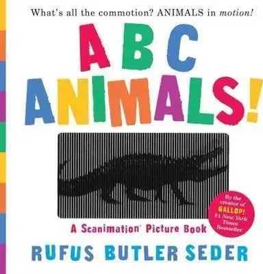 Dizajn, úžitkové umenie, móda ABC Animals! - A Scanimation Picture Book - Rufus Butler Seder