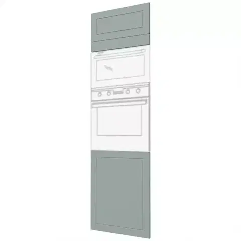 MDF fronty PVC Dvierka Quantum D14RU mint