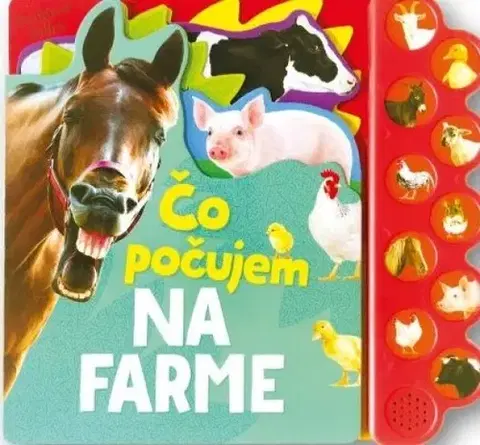 Zvukové knihy Na farme - Čo počujem
