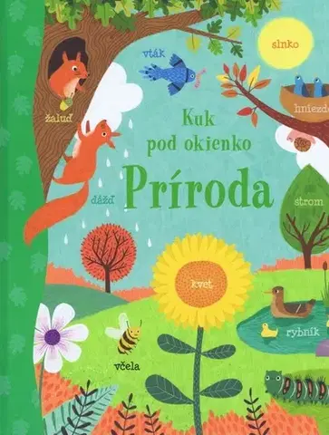 Leporelá, krabičky, puzzle knihy Kuk pod okienko: Príroda - Jessica Greenwell