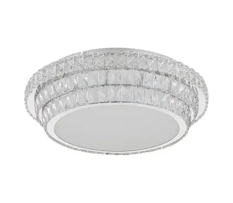 Svietidlá Globo 68157-58 - LED stmievateľné stropné svietidlo KLARA 58W/230V 2700-6000K pr. 60 cm biele + diaľkové ovládanie 68157-58