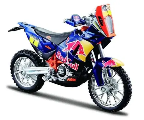 Autíčka a dopravné prostriedky Bburago 1:18 WRB KTM CYCLE - KTM 450 Rally (Dakar Rally)