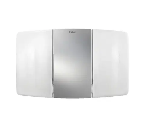 Svietidlá theben - LED Nástenný reflektor 2xLED/10W/230V strieborný IP55 4003468100660