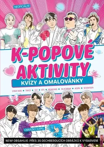 Pre deti a mládež - ostatné K-popové aktivity - Kvízy a omalovánky - neuvedený,Michaela Tučková