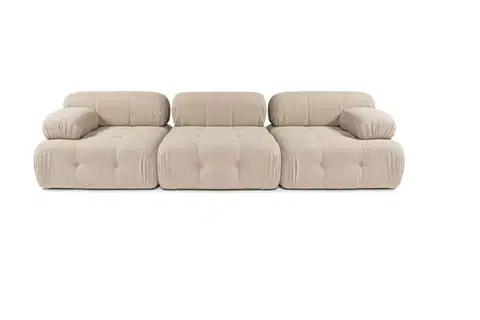 Pohovky a gauče Trojmiestna pohovka Doblo 3 Seater ( L1-O1-1R) - Peach