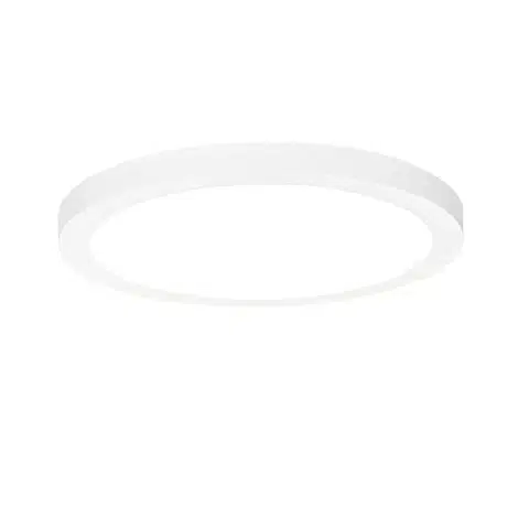 Zapustené svietidlá Prisadené alebo zapustené bodové svietidlo biele 30 cm vrátane LED 3-stupňové stmievanie do teplej farby s prepínačom Dip - Trans