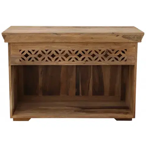 Botníky Botník Mira 90x60x40 indický masív palisander