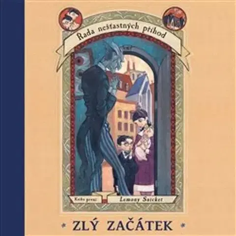 Dobrodružstvo, napätie, western Tympanum Řada nešťastných příhod 1: Zlý začátek - Audiokniha CD