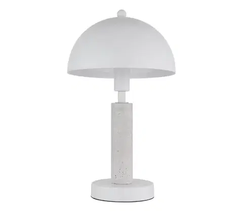 Lampy Globo 24868W - Stolná lampa JANIE 1xE14/40W/230V biela 24868W