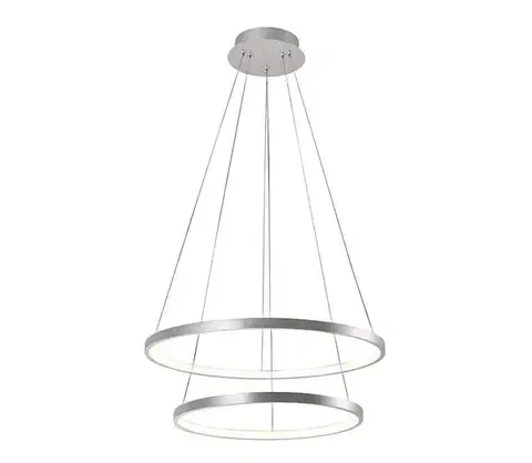 LED osvetlenie Leuchten Direkt 11525-21 - LED závesný luster na lanku CIRCLE LED/15W/230V + LED/25W 11525-21