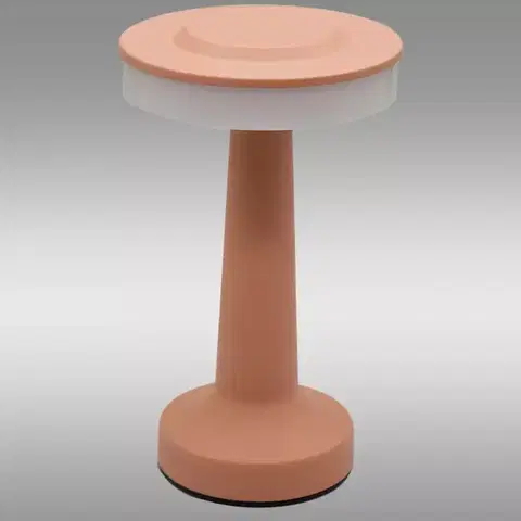 Lampy do obývačky Stolná lampa MARIA 49016 PINK USB LB1