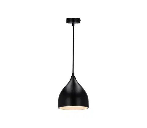 Svietidlá  Luster na lanku YSTAD 1xE27/40W/230V čierna 50101268