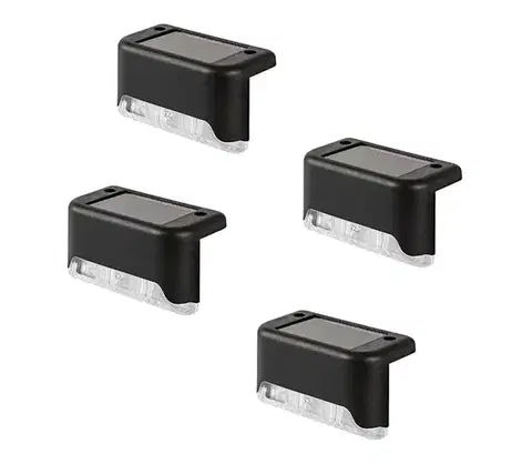 LED osvetlenie Rabalux 77166 - 4x LED solárne nástenné svietidlo so súmrakovým senzorom ISPRA 0,06W/1,2V 300 mAh IP44 77166