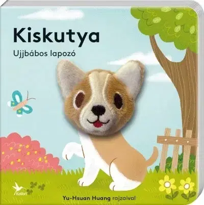 Leporelá, krabičky, puzzle knihy Ujjbábos lapozó - Kiskutya