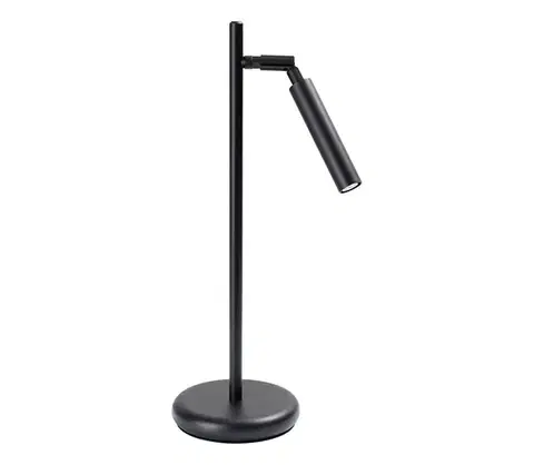 Lampy  SL.1469 - Stolná lampa PASTELO 1xG9/8W/230V čierna SL.1469