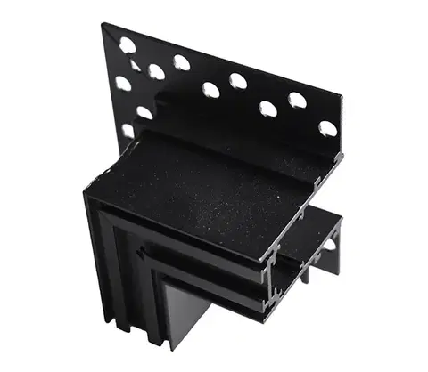 Predlžovacie káble  Podpovrchový rohový držiak MAGNETIC TRACK čierna ML6632