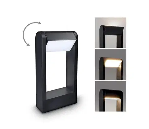 Záhradné lampy BRILAGI - LED Vonkajšia lampa CROTONE LED/7W/230V IP54 30 cm WO-HR60441-2-300-OEM