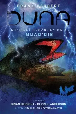 Komiksy Duna 2: Muad'Dib - Grafický román - Herbert Frank,Herbert Brian,Kevin J. Anderson,Raúl Allén,Patricia Martín