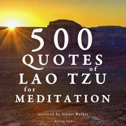 Detektívky, trilery, horory Saga Egmont 500 Quotes of Lao Tsu for Meditation (EN)