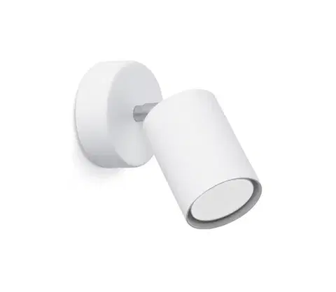 Svietidlá  SL.1123 - Nástenné bodové svietidlo LEMMI 1xGU10/40W/230V biela SL.1123
