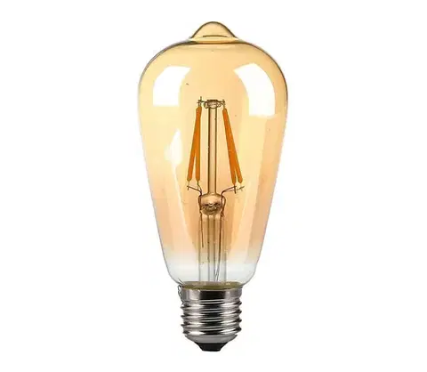 LED osvetlenie  LED Žiarovka FILAMENT ST64 E27/4W/230V 2200K 214361