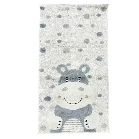Moderné koberce Koberec Art Kids 1,2/1,7 FR0123 biely