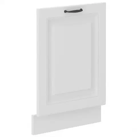 Dvierka a čelá zásuviek pre kuchynske skrinky Dvierka na umývačku STILO biely mat/biely Dvierka zm 570x446