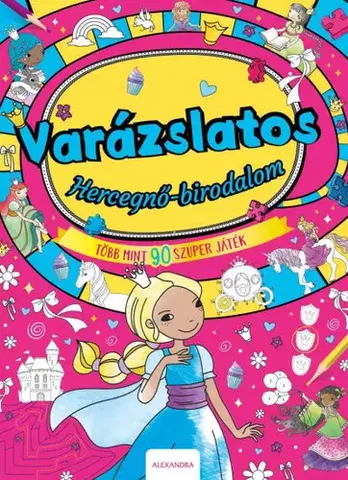 Nalepovačky, vystrihovačky, skladačky Varázslatos Hercegnő-birodalom - Kata Rehova