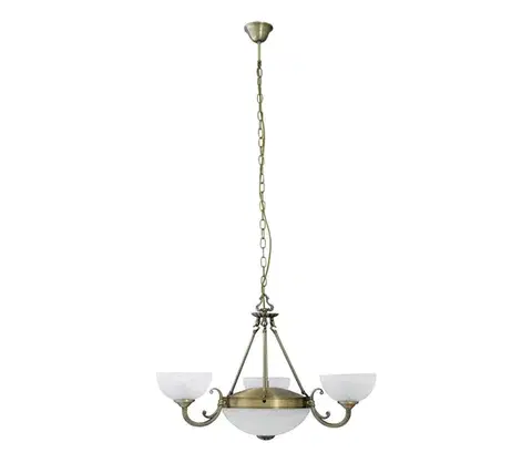 Svietidlá Rabalux 8543 - Luster na reťazi MARLENE 3xE14/40W + 2xE27/60W