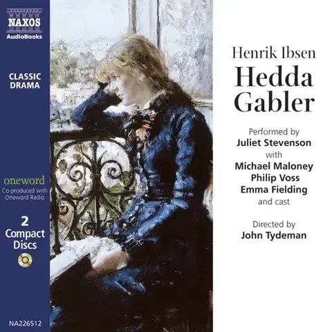 Dráma, divadelné hry, scenáre Naxos Audiobooks Hedda Gabler (EN)