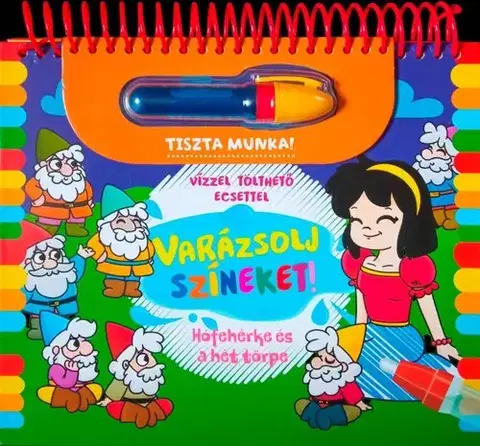 Pre deti a mládež - ostatné Varázsolj színeket! - Hófehérke