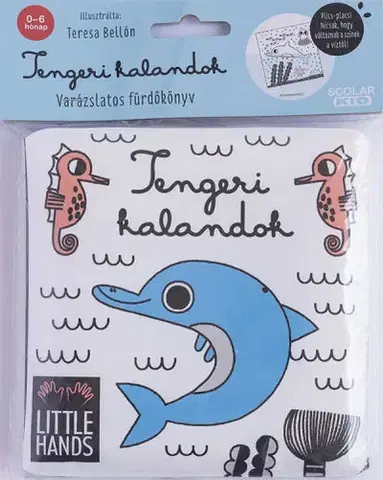 Knižky do vane Tengeri kalandok - Varázslatos fürdőkönyv - Teresa Bellón