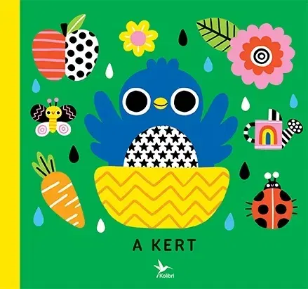 Leporelá, krabičky, puzzle knihy Színek a babának - A kert