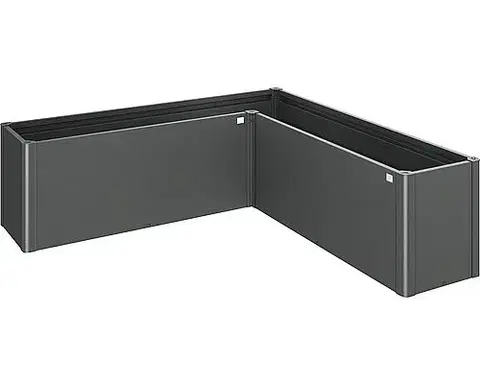 Truhlíky Biohort Hrantík BIOHORT Belvedere L 201,6 x 201,6 x 61 cm (tmavo šedá metalíza)