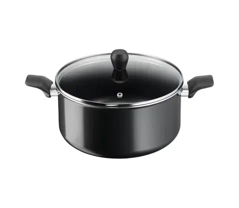 Panvice a hrnce Tefal - Hrniec s pokrievkou ACCESS 26 cm B4455202