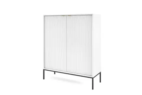 Komody ArtPS Komoda MONA K-104 | biela