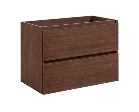 Skrinky do kúpeľne Elvisia Skrinka pod umývadlo SIMPLE Oak walnut | 80 cm