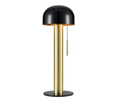 Lampy Markslöjd 108576 - Stolná lampa COSTA 2xG9/18W/230V čierna/zlatá 108576