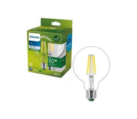 LED osvetlenie LED žiarovka ULTRAEFFICIENT VINTAGE Philips G95 E27/4W/230V 4000K 8720169202726