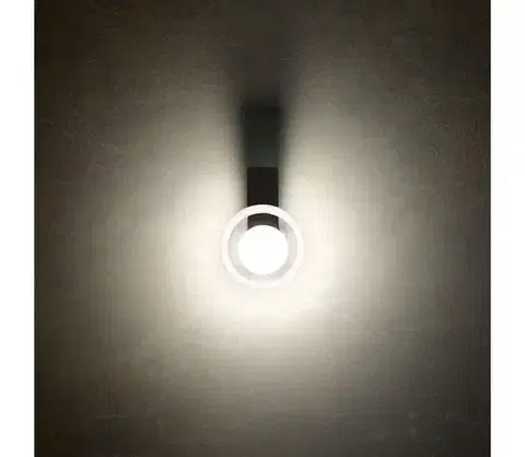Svietidlá Redo 01-3240 - LED Nástenné svietidlo SINCLAIR LED/6,5W/230V CRI 93 IP21 čierna 01-3240