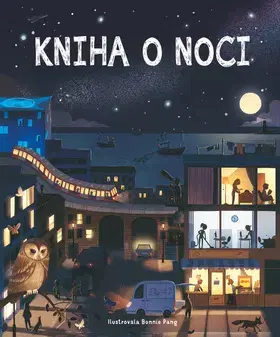 Leporelá, krabičky, puzzle knihy Kniha o noci - Bonnie Pang