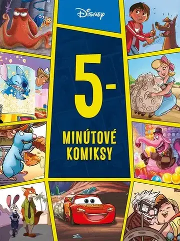Dobrodružstvo, napätie, western Disney - 5-minútové komiksy - neuvedený,Ľubica Dvončová