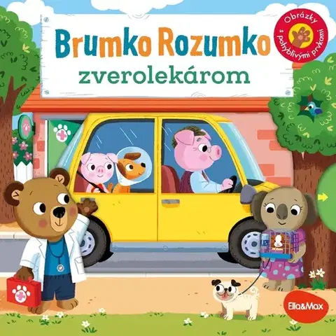 Leporelá, krabičky, puzzle knihy Brumko Rozumko zverolekárom - Benji Davies,Benji Davies