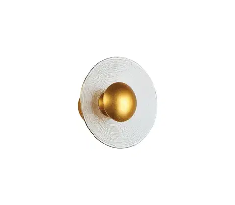 Svietidlá Viokef Lighting LED nástenné svietidlo GLAMOUR LED/9W/230V zlaté 4241100