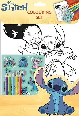 Pre deti a mládež - ostatné Maľovankový set - Lilo & Stitch